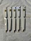Elfa Classic Bracket Click-in D 30 12in White Metal Shelf Bracket  5 Pack