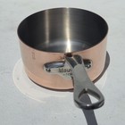Vintage 6 5inch French Copper Saucepan Mauviel 1830 Stainless Steel 1 5mm 3 3lbs
