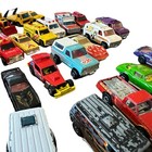 Lot Of Vintage Hot Wheels Toy Cars Die Cast 70s-80s Poor Condition Construction