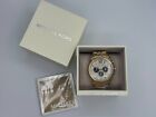 Michael Kors Mk8494 Lexington Gold Tone Unisex Watch 44 Mm