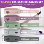 Fabric Resistance Bands For Working Out     5 Booty Bands For Women   Men  Exer   