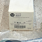 Allen Bradley 800t-qb24gd1 Green Illuminated Pushbutton 24vac dc  new In Box 