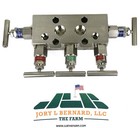 Schneider  7mf9411-5ca  5-valve Manifold  6000 Psi 420 Bar  316 Sst  1 2 npt New