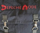Depeche Mode Denim Messenger Bag Nylon Straps Spirit Tour Crossbody 15 x14 x3 