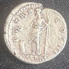 Ancient Roman Silver Denarius Hadrian 117-138 Ad Rome Mint