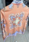 Multicolor Woman Blouse Bottom Shirt Long Sleeve Loose Elegant Casual 