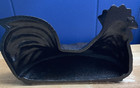 Vtg Cast Iron Rooster Door Stop Detailed   Finely Forged 1950s Farmhouse