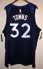 Karl-anthony Towns Signed    go Wolves    Timberwolves Nike Nba Swingman Jersey Jsa