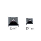 10mm 15mm Metal Diy Square Decorative Rivets Pyramid Rivets Leather Screw Rivets