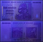 Zimbabwe 500 Million Dollars  2008  Used