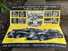 1939 Cadillac V8 Car Foldout Brochure