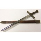 Denix Excalibur Sword Letter Opener 7  Metal Alloy Brass Finish 3030f
