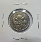 5 Five Cent Coin - Split Planchet Error - Date Unknown Uncirculated Scarce