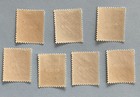 Lebanon Liban 7 Postage Due Stamps Complete Set Scott j62- J68 Mnh  a28 