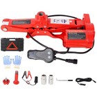 3ton 12v Electric Car Scissor Jack Kit  Portable Auto Lift For Sedans   Suvs