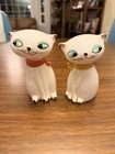 Vintage Holt Howard Cozy Kitten Shakers  One Squeaker Works    1950s