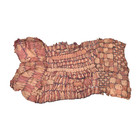Dida Ceremonial Raffia Tie-dye Textile C  te D ivoire 53x34 Inch