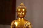 8 2   Old Tibet Bronze Buddhism Sakyamuni Shakyamuni Amitabha Buddha Statue