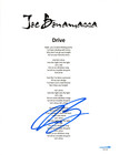 Joe Bonamassa Signed Autographed  drive  Lyric Sheet 8 5x11 Blues Guitarist Acoa