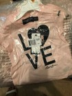 Ralph Lauren Pink Pony Love T-shirt Medium  size 8-10 