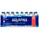 New Aquafina Purified Bottled Drinking Water  16 9 Oz  32 Pack Bottles