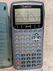 Hp 49g Blue Graphing Scientific Calculator With Clear Blue Cover - Works