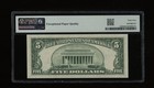 Dbr 1953-c  5 Legal Tender Fr  1535 Pmg 64 Epq Serial C60586197a