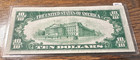 1929  10 National Currency Fr Bank Of Boston Nice Original Xf Chrc