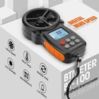 Handheld Anemometer Hvac Digital Wind Speed Meter 30m s Wind Temperature Backlit