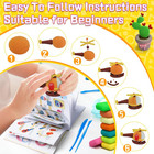 Air Dry Clay  36 Colors Safe   Non-toxic  Super Light Magic Clay With 3 Sculptin