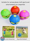 Botizr Flying Saucer Ball For Dogs pet Toy Interactive Flying Saucer Dog Toy 