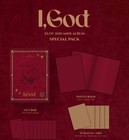K-pop Xlov 2nd Mini Album  i god  Special Pack Ver  P book p card poster sticker