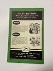 Rare Early John Deere D Tractors Omr2008r Operator s Manual Book