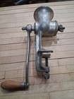 Universal No  2 Cast Iron Hand Crank Meat Grinder Usa Made Vintage
