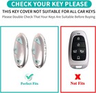Mild East For Hyundai Key Fob Cover With Keychain   Compatible With 2023 2024 20