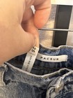 Pacsun High Rise Icon Cut Off Denim Shorts Blue Cotton Size 25 Women
