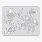 Bone Fish  1 - Reusable Airbrush Stencil Template