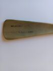 Midcentury Khaki Green Plastic Ribbed Long Handle Horse Head Shoe Boot Horn Au
