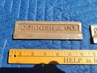 1901 Cornish Pump Organ Pair Of Pedal Plates  0818 