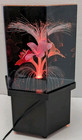 Rare Vintage Fiber Optic Flower Lamp Color Changing Rotating 
