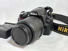 Nikon D40 6 1 Mp Digital Slr Camera W  Lens 2 Batteries Charger And Manual