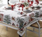Williams-sonoma T   was The Night Before Xmas Tablecloth 70   x108   
