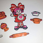 Sugar   Spice Play Set Colorforms Cartoon Kit Vtg 80 s Replacement Pieces