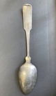 Antique Coin Silver Spoon Raised Relief Seashell By J l  Moore  Ny City C 1824 