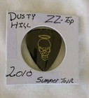 Dusty Hill Zz Top   Vintage Guitar Pick - 2009 2010 40th Anniversary Tour