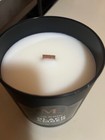 The Reserve Black Amber Woodwick Jar Candle Soy Wax Blend 15oz Scented New