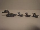 Vintage 20 Piece Lot Of Pewter Figurines-hudson  Spoontiques ducks  Mickey Mouse