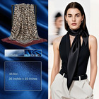 Headscarf For Women   square Silk-like Headscarf breathable Fashion Bandana multip