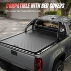 For 19   26 Ford Ranger 56-63  Adjustabe Sport Roll Bar Chase Rack W  Brake Light