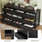 9 Drawer Dresser Large Modern Storage Cabinet For Bedroom  Wood Chest Of Drawers
